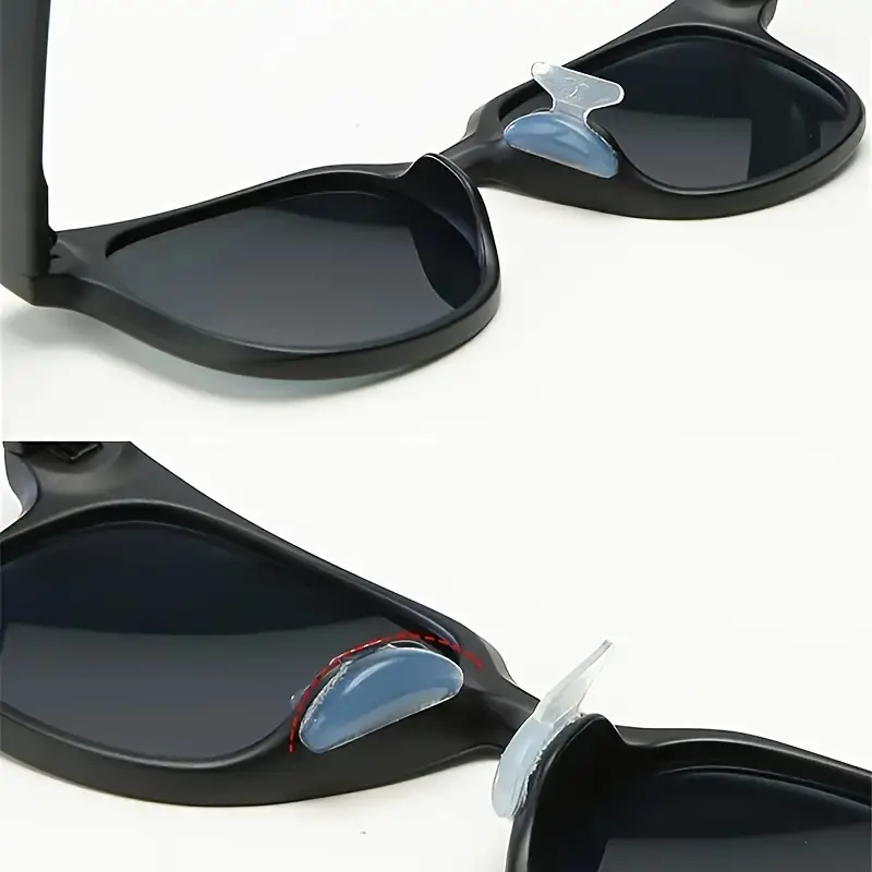 5 Paar Brillen Nasenpads, Weiche Silikon Sonnenbrillen Lesebrillen