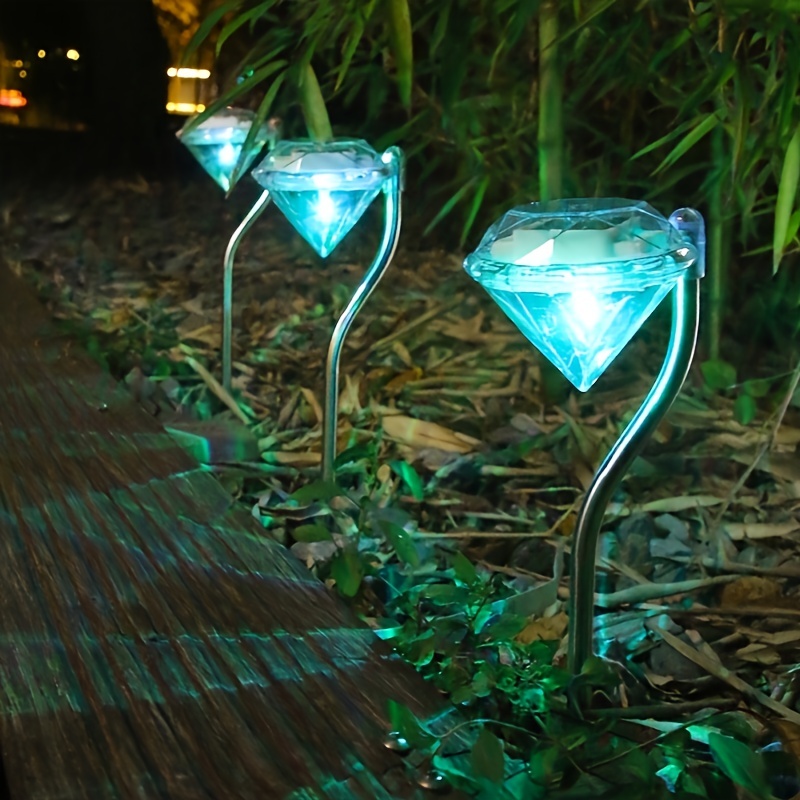 Lampe d'extérieur lampe solaire jardin patio bronze, effet flamme LED verre  craquelé résistant aux intempéries, 1x LED 3000K, LxlxH 25,5x11x45 cm