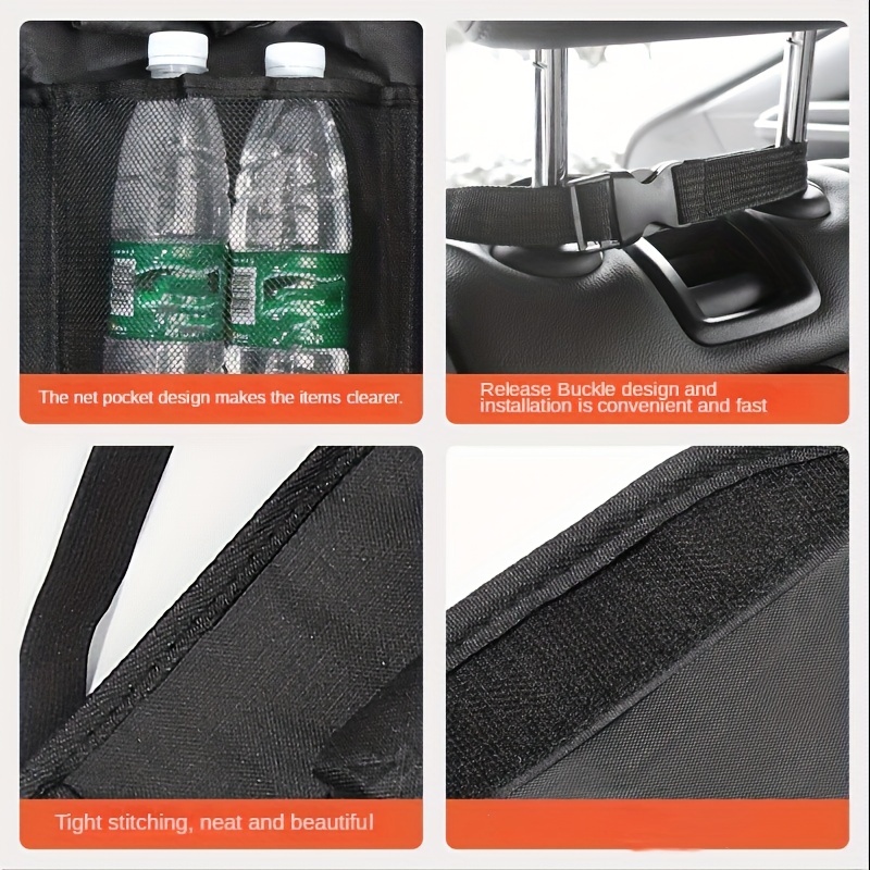 Toyella Car seat storage bag multi-function car dining table and