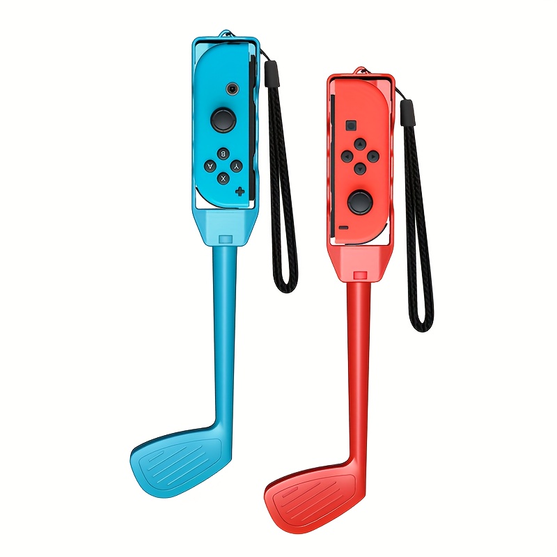 Ensemble d'accessoires de sport Nintendo Switch 10 en 1 clubs de golf /  raquettes de tennis / sangles de jambe / accessoires de jeu Nintendo switch  console de jeux portable Ensemble d'accessoires