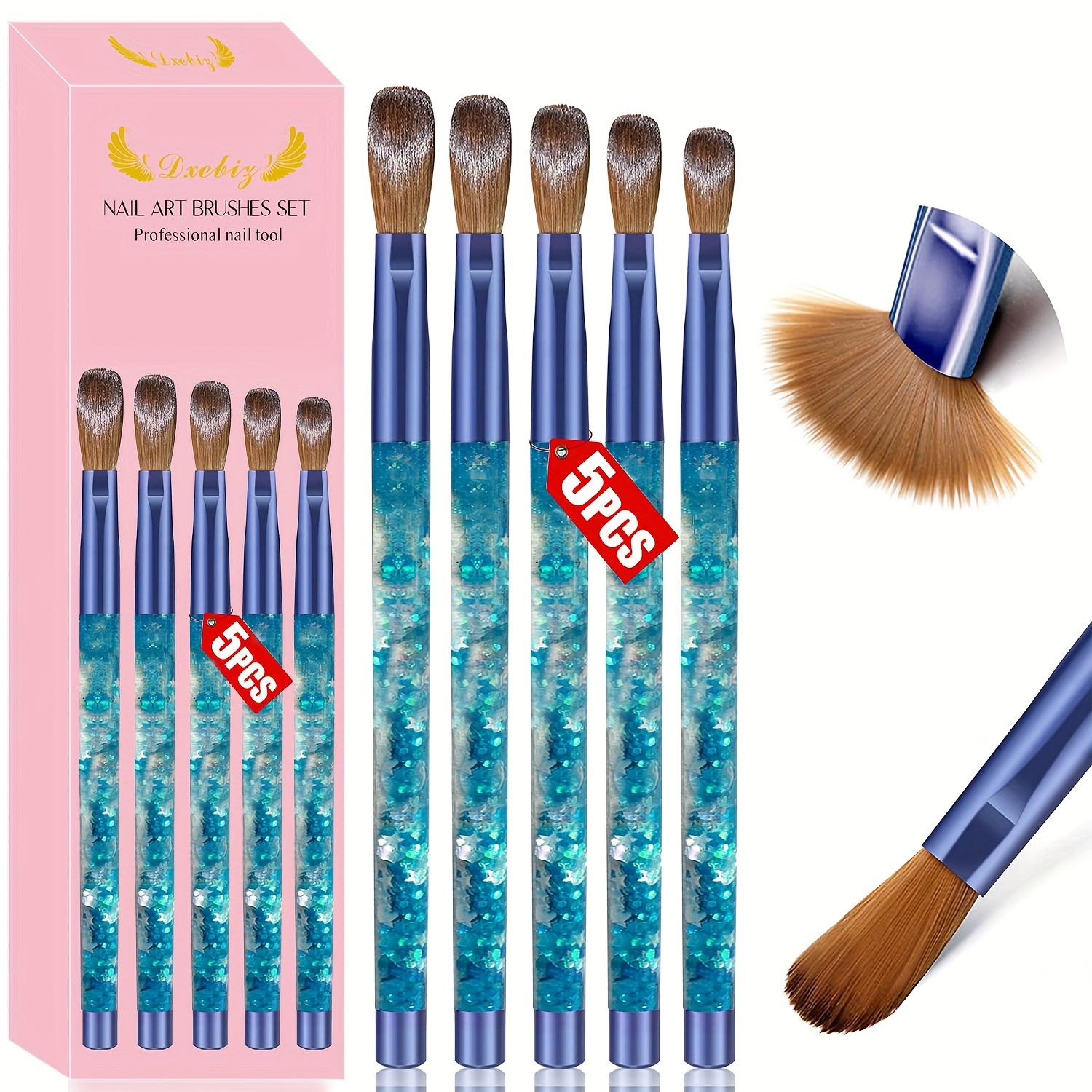 Acrylic Nail Brush Set Professional Acrylic Nail Brushes For - Temu