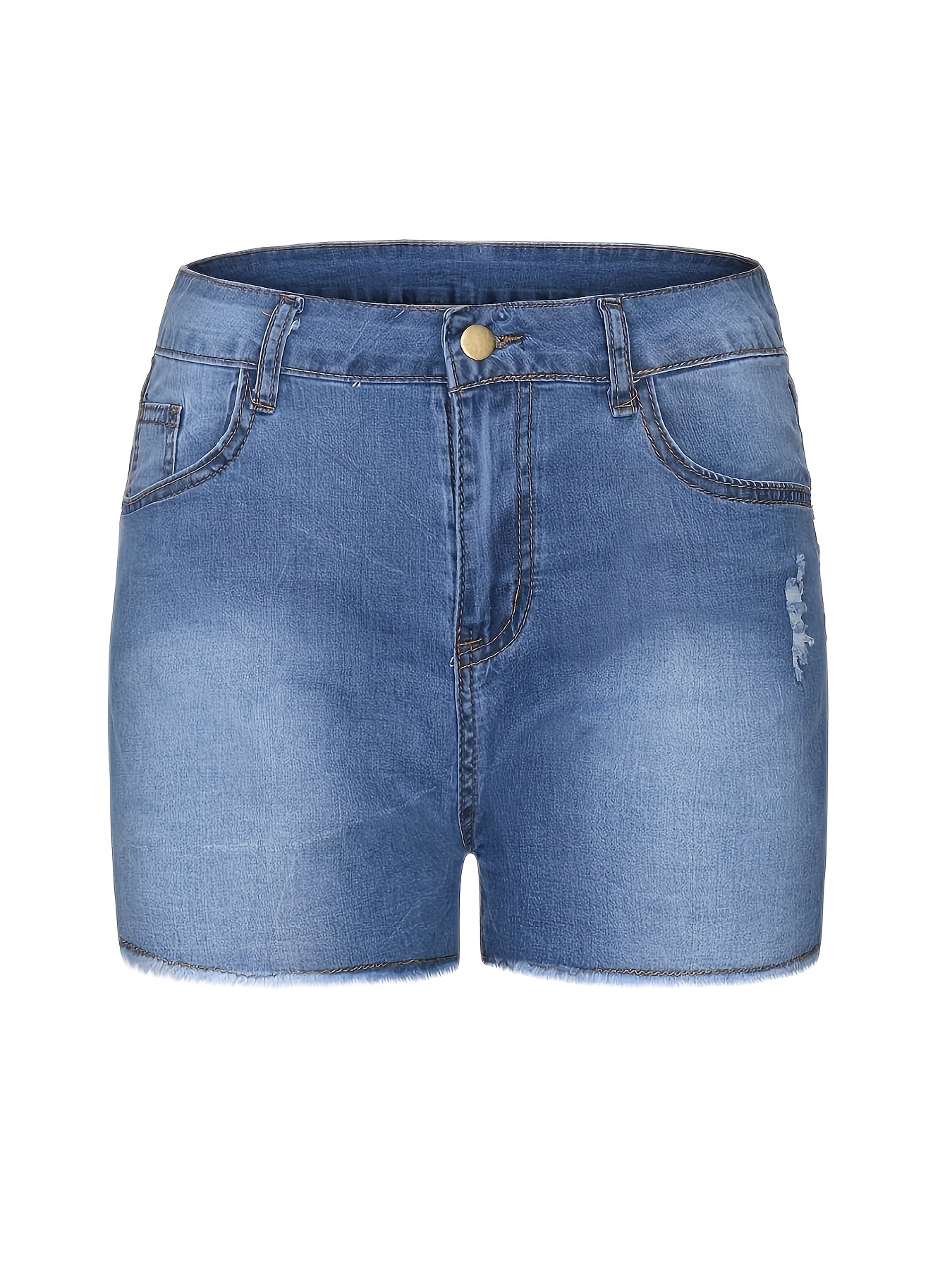Blue Jean Shorts - Temu