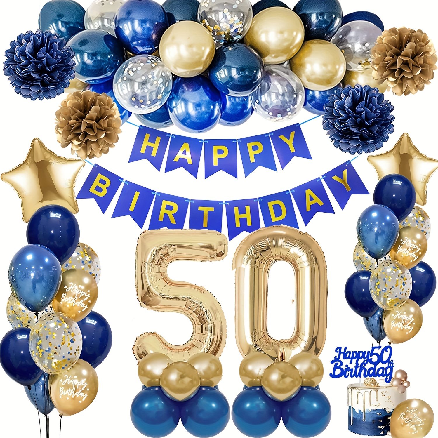 50 años 50 cumpleaños fiesta número 50' Pegatina