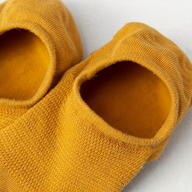 Comprar 6 pares de calcetines de malla sólida para hombre calcetines  invisibles de tobillo para hombre calcetines finos transpirables de verano  para botas