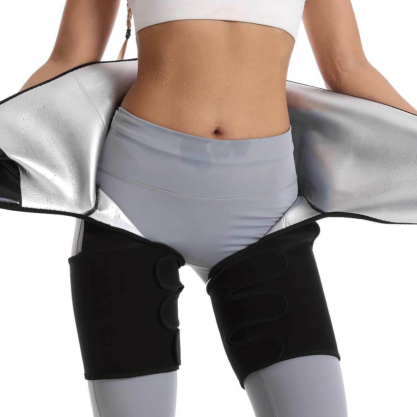 Neoprene Sweat Belt Waist Trainer Exercise Body Shaper Butt Shaper