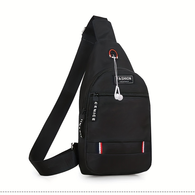 Men's Casual Sports Small Chest Bag Fashion New Mini Travel - Temu