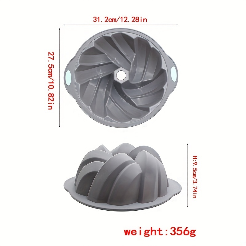 1pc Set Tortiere In Silicone Stampo Torta Antiaderente Torta