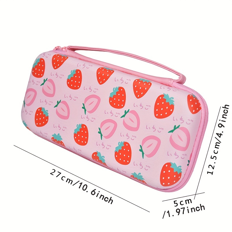 cute carrying case for switch switch oled hard portable travel game case switch accessories storage bag details 2