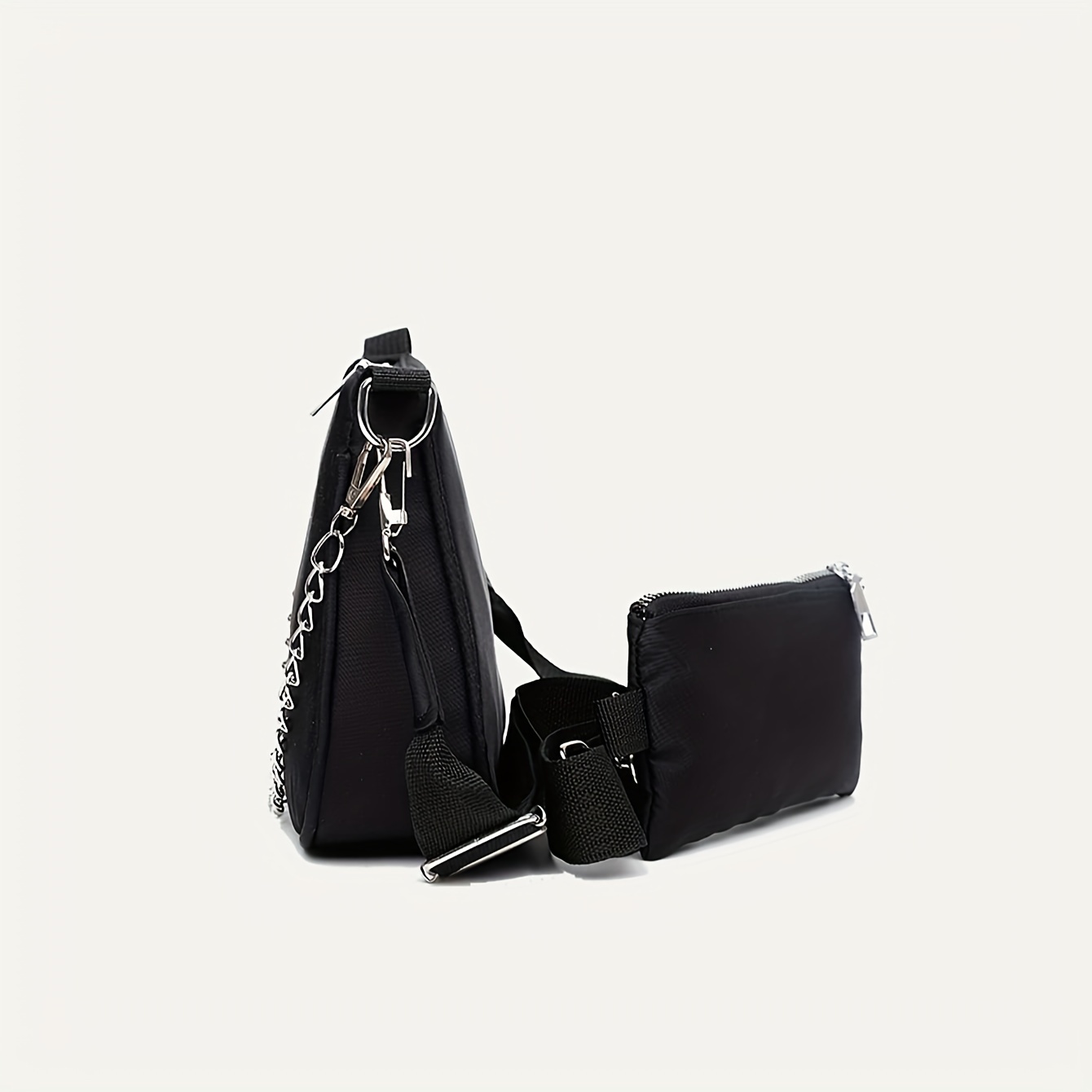 bolso bandolera minimalista cadena Temu Peru