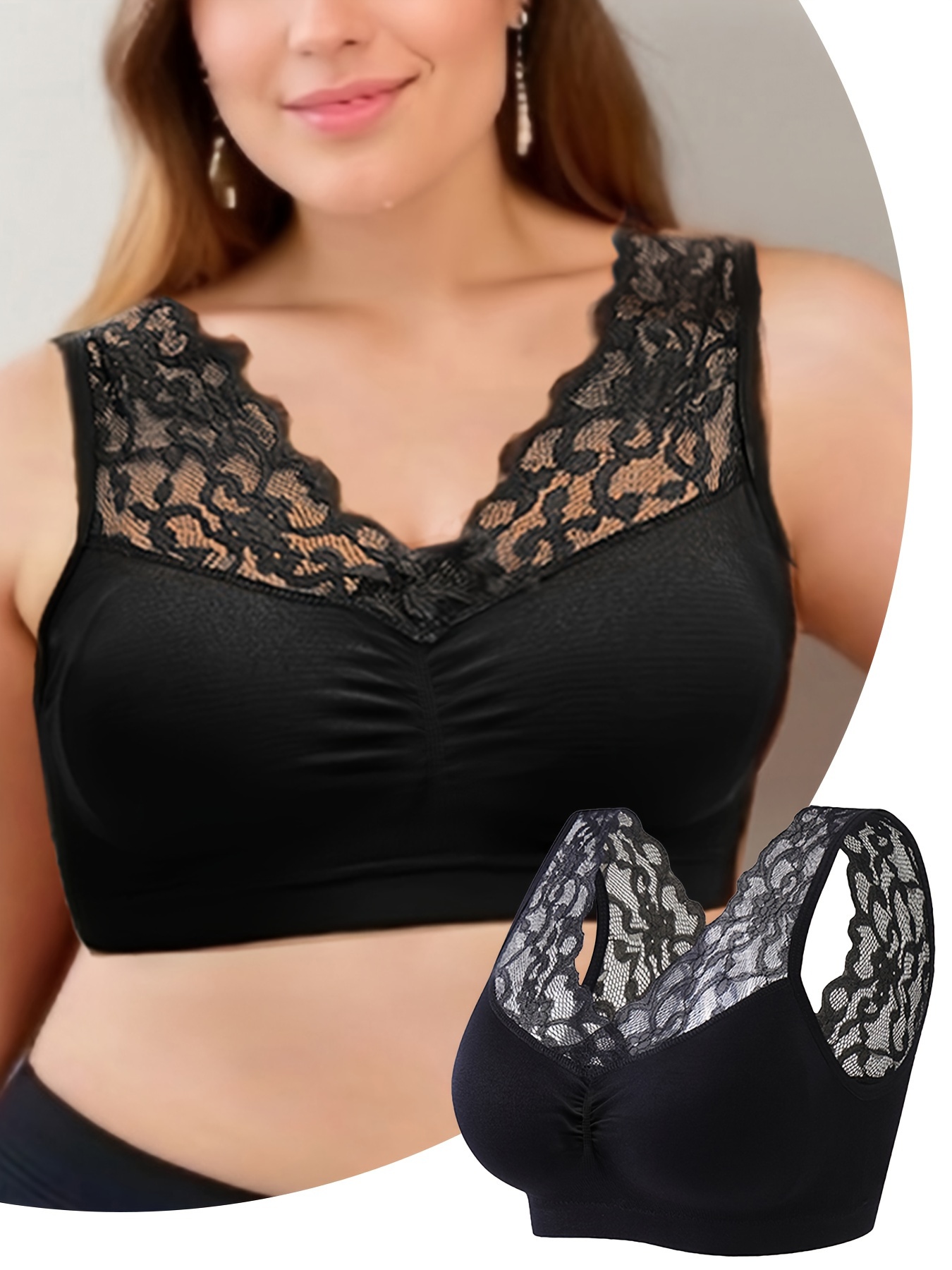 Brassiere discount sport dentelle