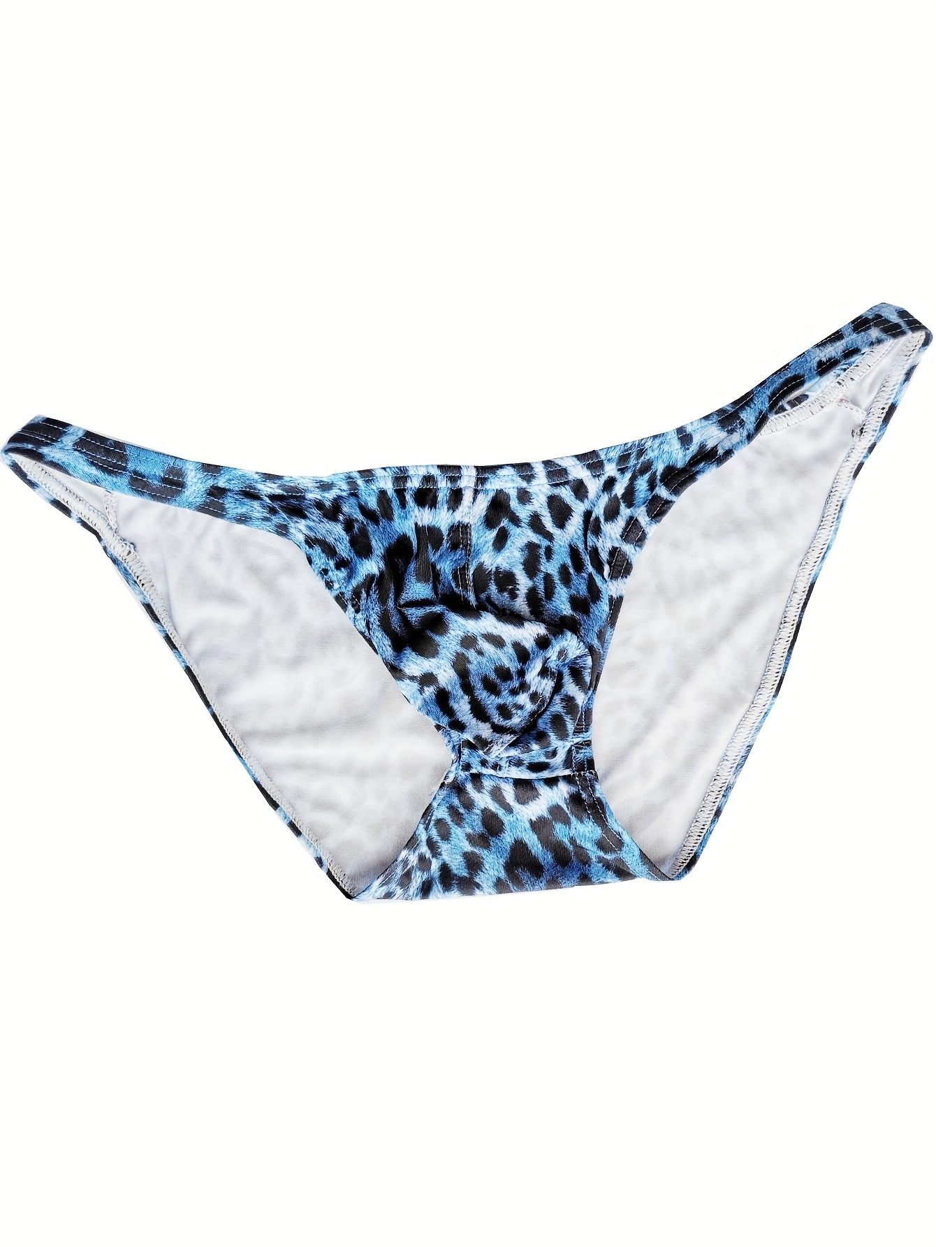 Leopard Print Briefs Comfy Breathable Stretchy Intimates - Temu