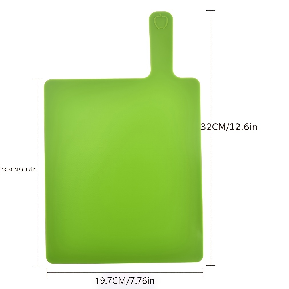 Plastic Chopping Board for Cutting Fruits, Vegetables, Meat & Chicken,  Green