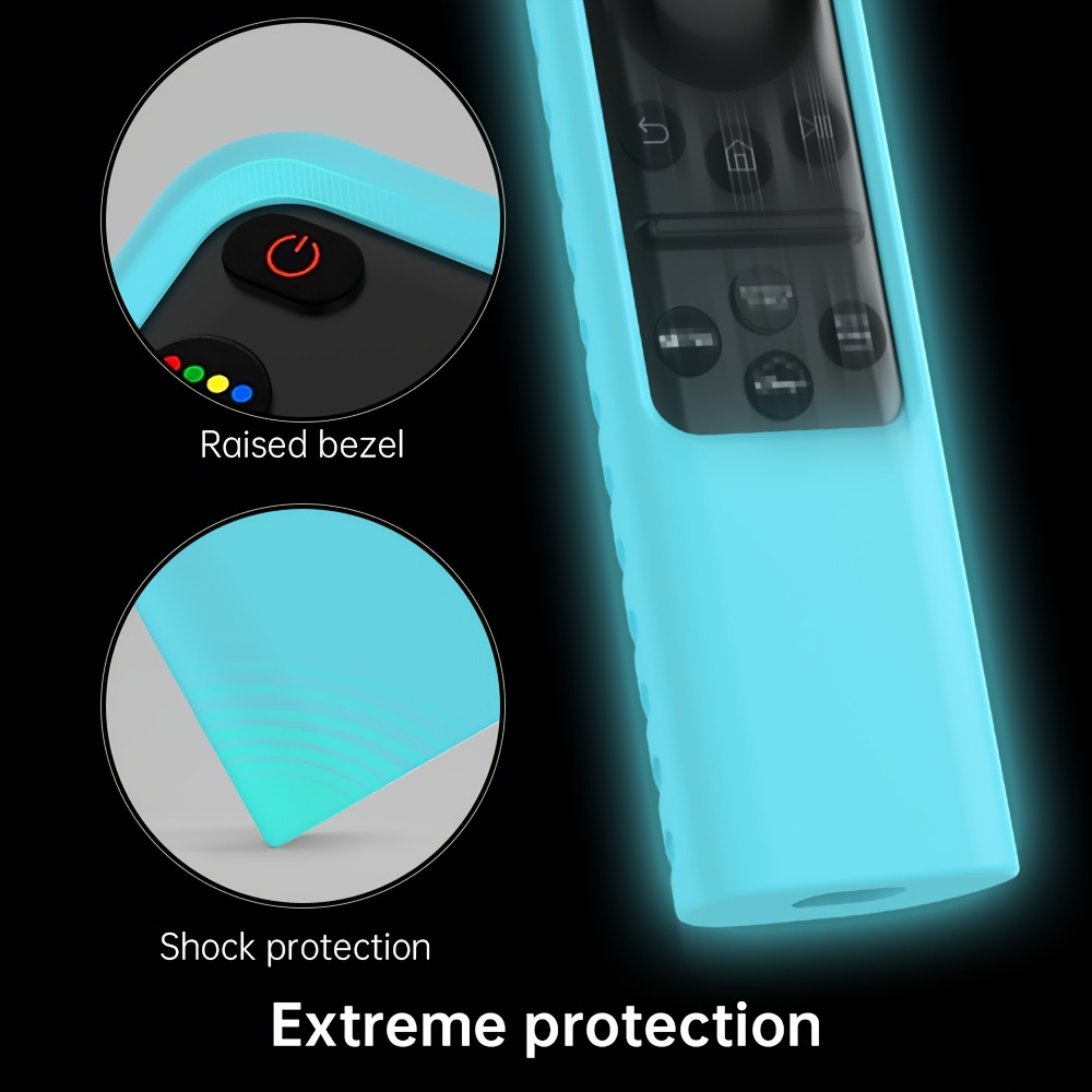 Acheter Étui de protection en Silicone pour télécommande TV, housse  anti-poussière Compatible avec Samsung BN59-01265A