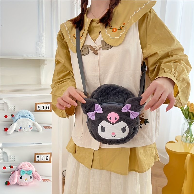 Cute Frog Plush Bag -The Perfect Decorated Crossbody Bag - For Birthday And  Christmas Gifts.Creative Kawaii Cartoon Plush Day Bag,Stylish Soft Animal  Frog Backpack And Shoulder Bag Purse , Pefect Best Funny