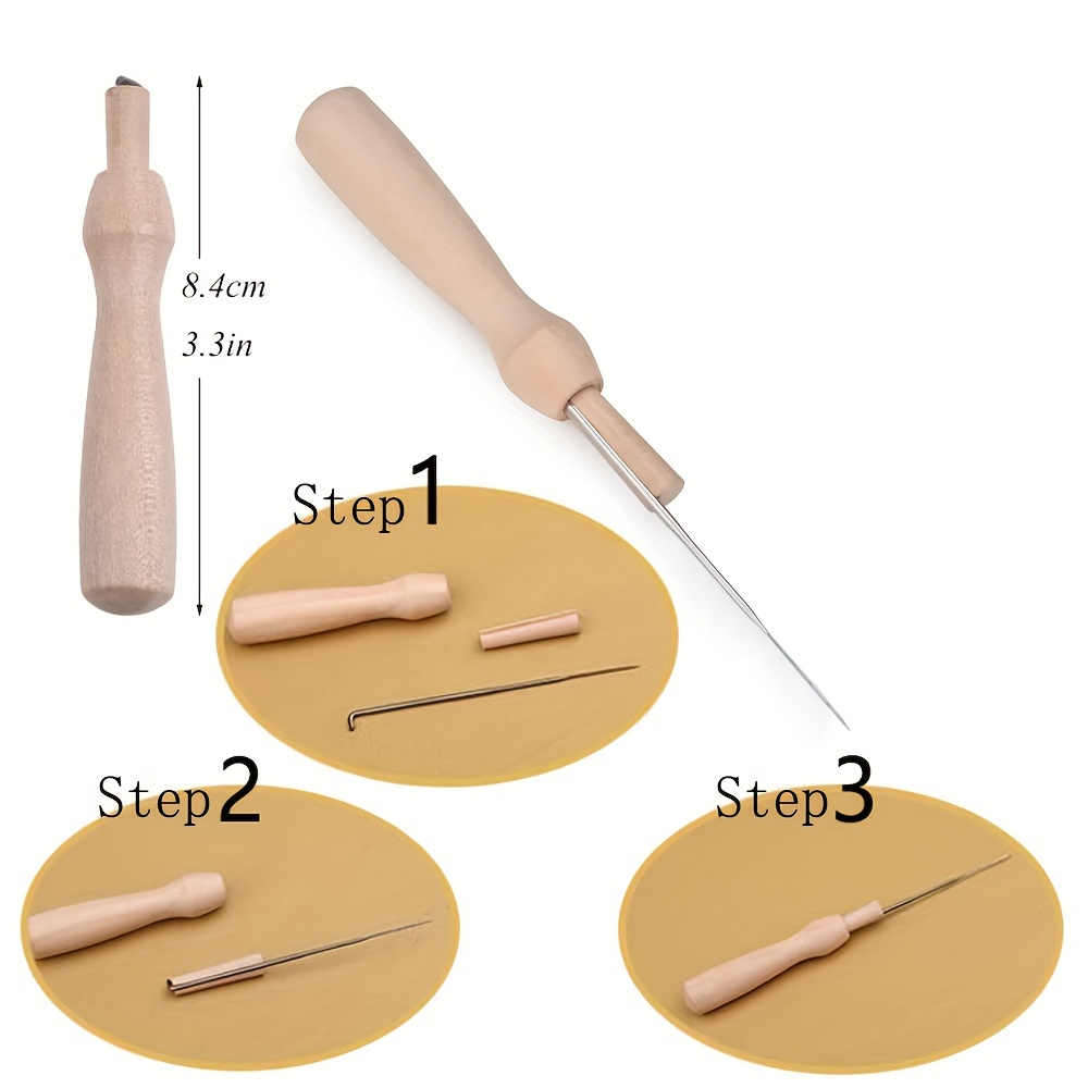Needle Felting Tools Kit Starter Kit Wooden Handle Felting Tool