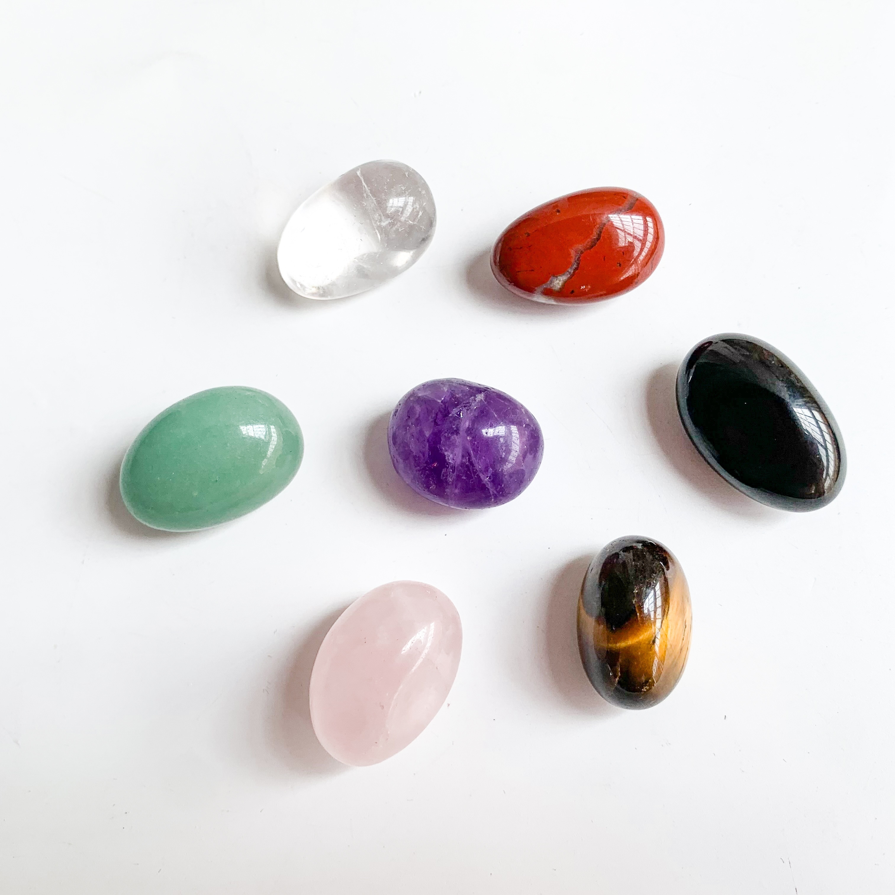 Natural Large Size Crystals And Gemstone Collection Box, Chakra