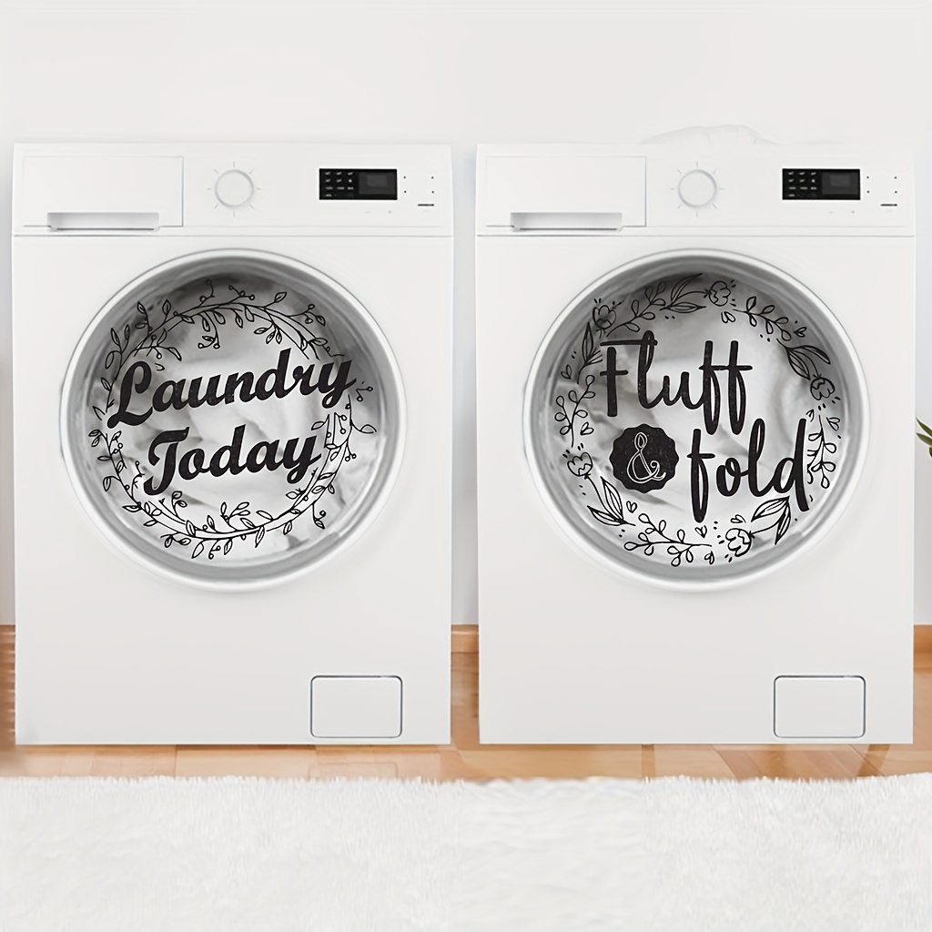 WASHING MACHINE STICKER