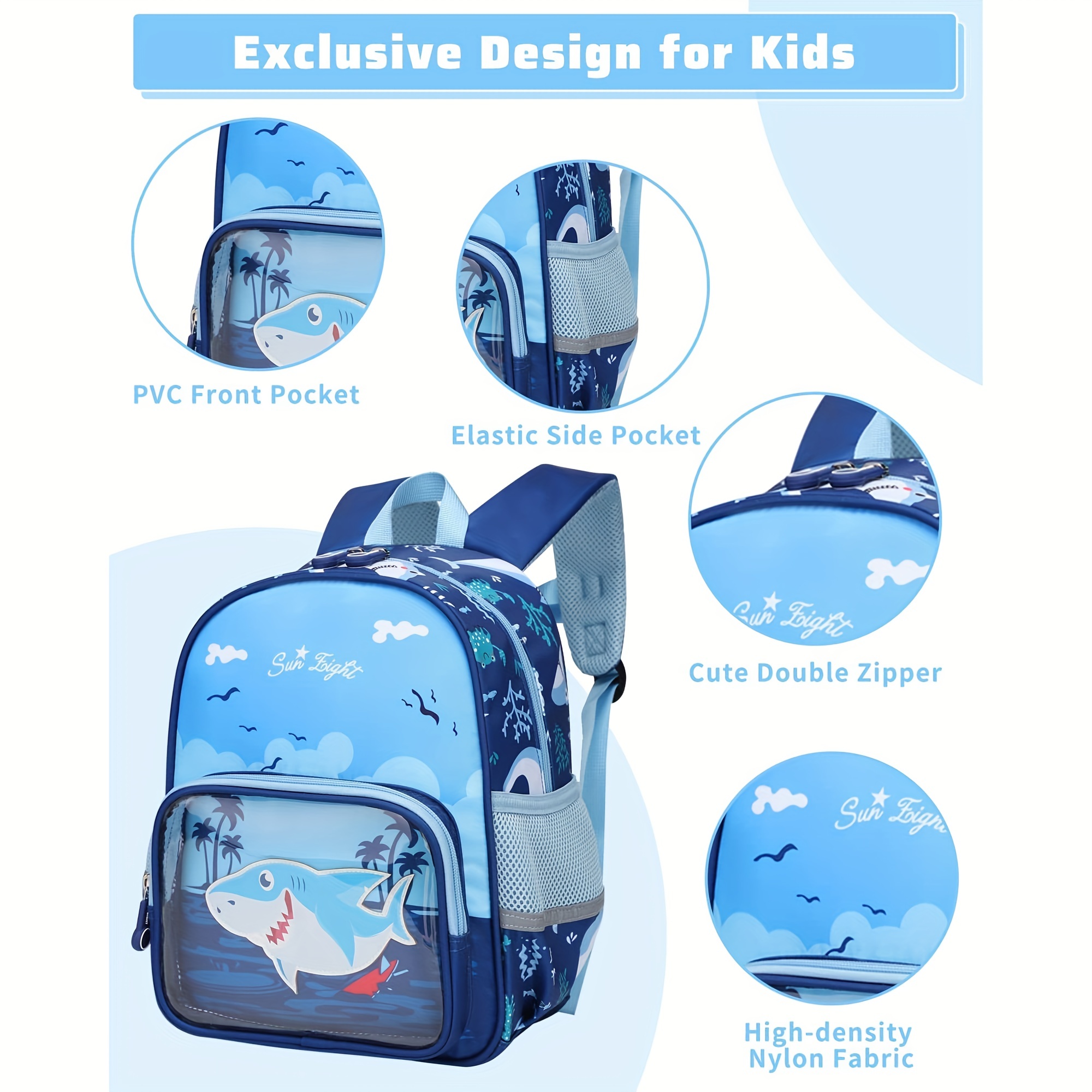 Mochila infantil para niños y niñas, mochila escolar para niños, mochila  escolar para viajes, mochila preescolar para estudiantes de guardería