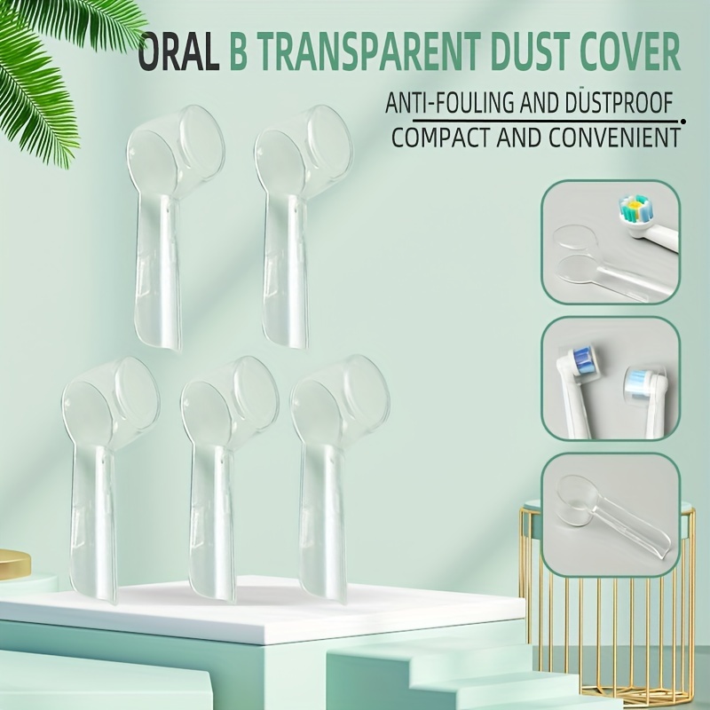 Paquete de 6 fundas para cepillos de dientes a prueba de polvo compatibles  con cabezales de repuesto Oral B iO Ultimate Clean y iO Series 3 4 5 6 7 7G