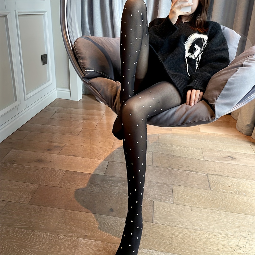 Mesh Footed Tights