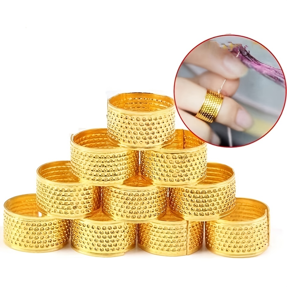 Finger Cover Thimble Finger Protector Braided Cross Stitch Sewing