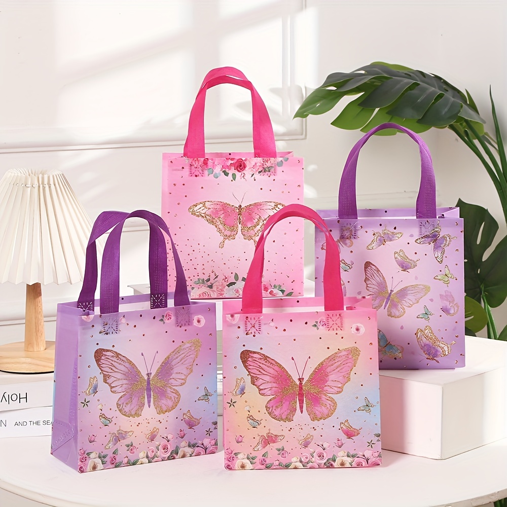 Bolsa de Regalo Pequeña Diseño Mariposas - Home Plus