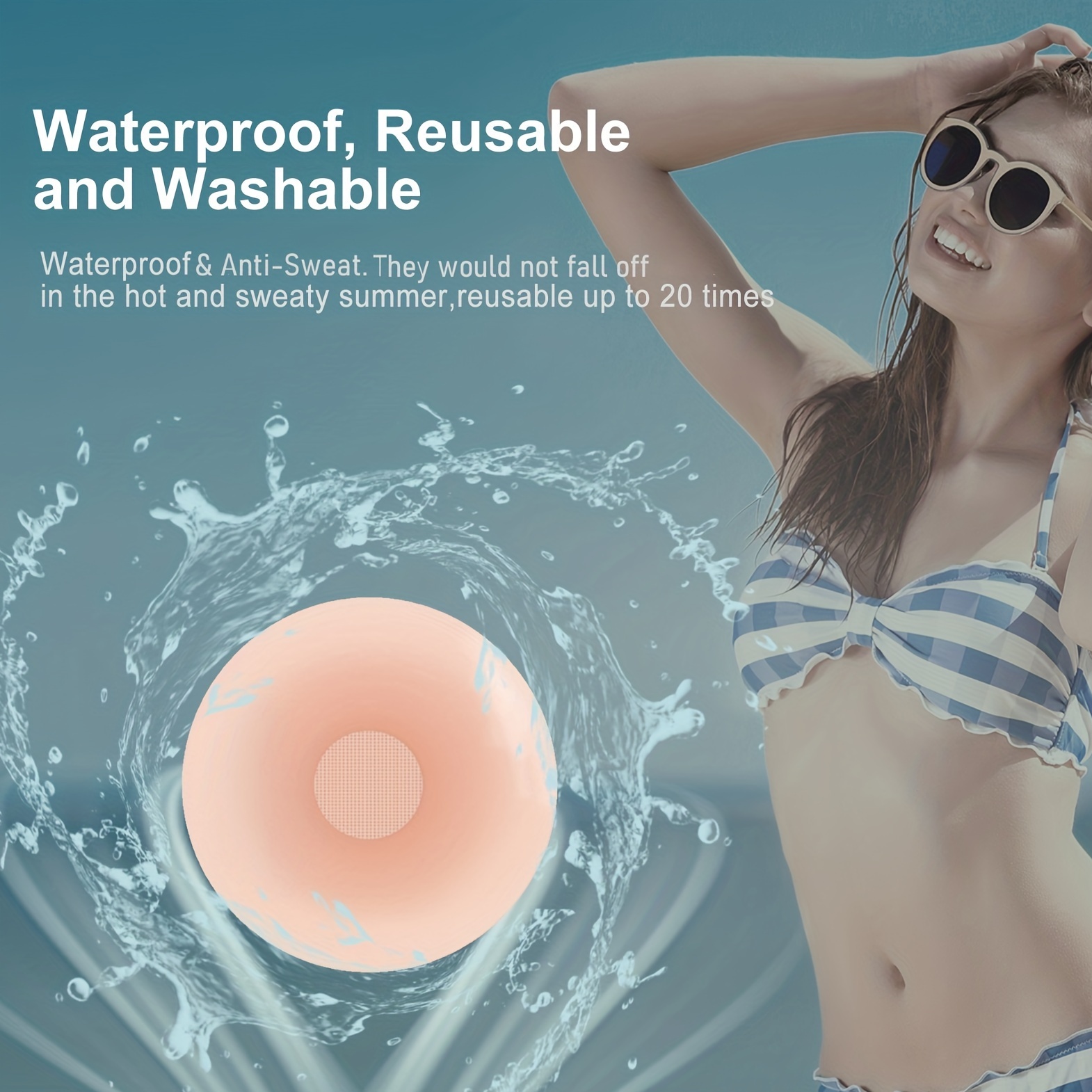Silicone Nipple Covers Reusable Invisible Adhesive Bra - Temu