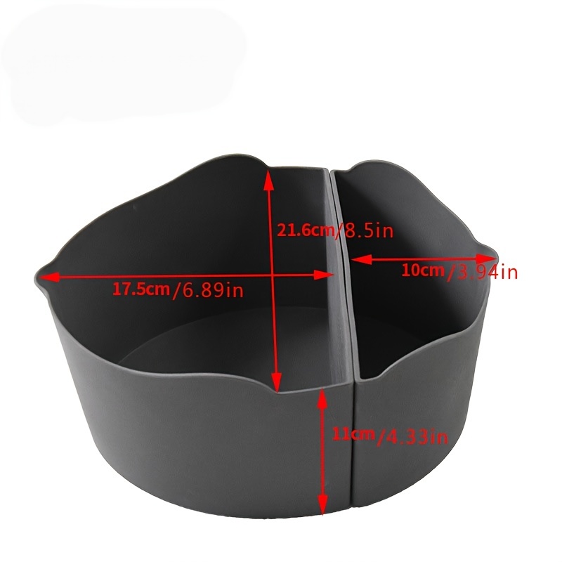 1pc 2-in-1 Silicone Slow Cooker Liner, Reusable Slow Cooker Separator, Slow  Cooker Liner Pad