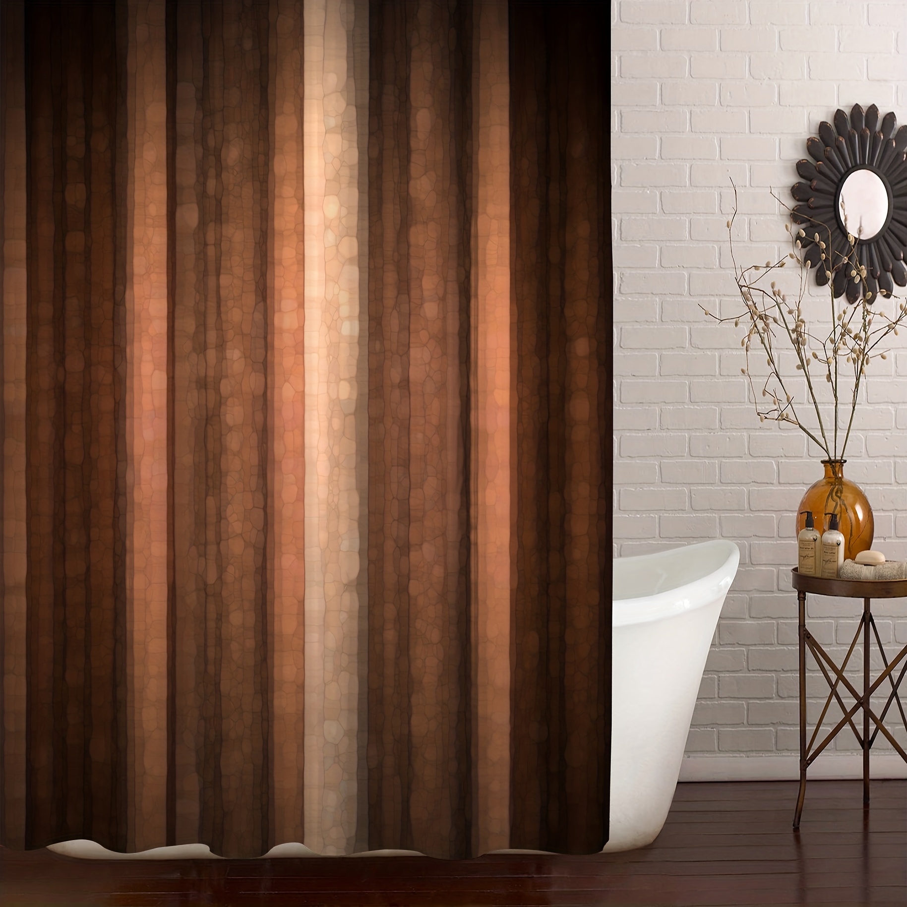 Shower Curtains Modern Abstract Bathroom Decor Fabric Shower - Temu