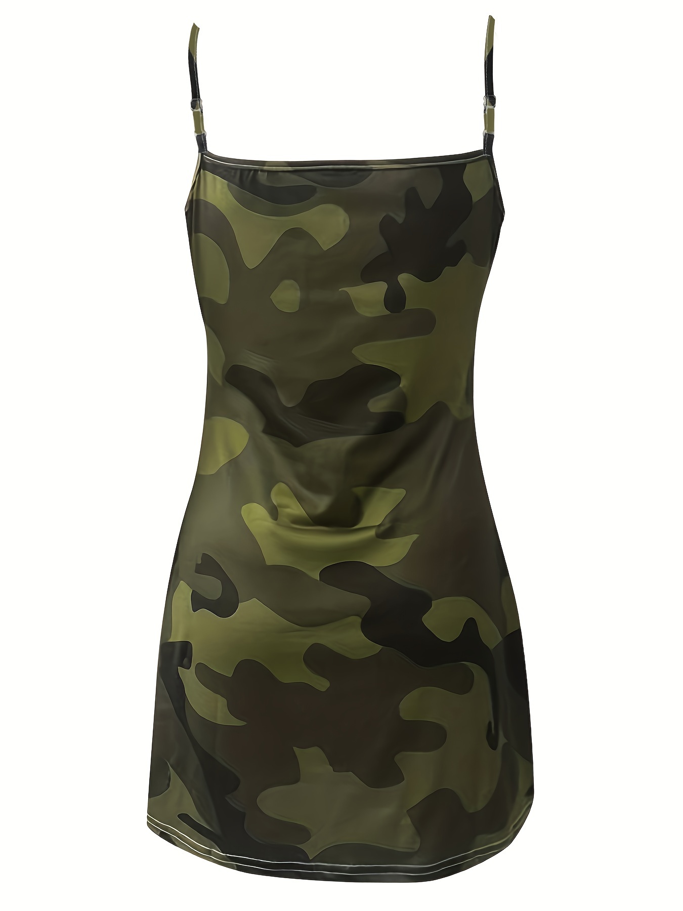 Camo spaghetti strap on sale dress