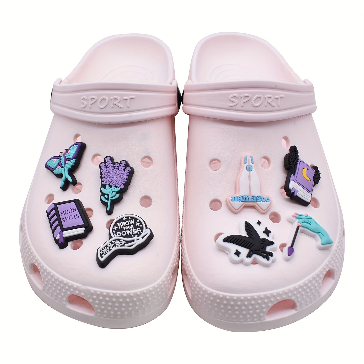 Harry potter Crocs Jibbitz Soft PVC Rubber Shoe lace Charms For Kids Shoes  Decoration