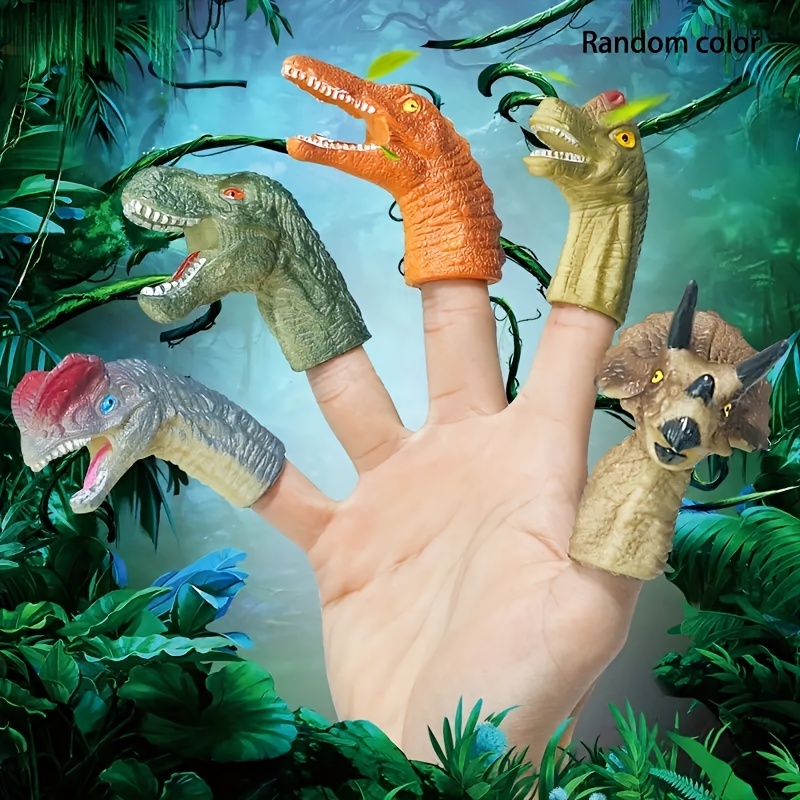 Couvre-doigts De Dinosaure De Dessin Animé, Marionnettes À Doigts Danimaux,  Jouets Puzzle, Cadeau De Vacances Parfait, Paiement En Ligne Rapide Et  Sécurisé