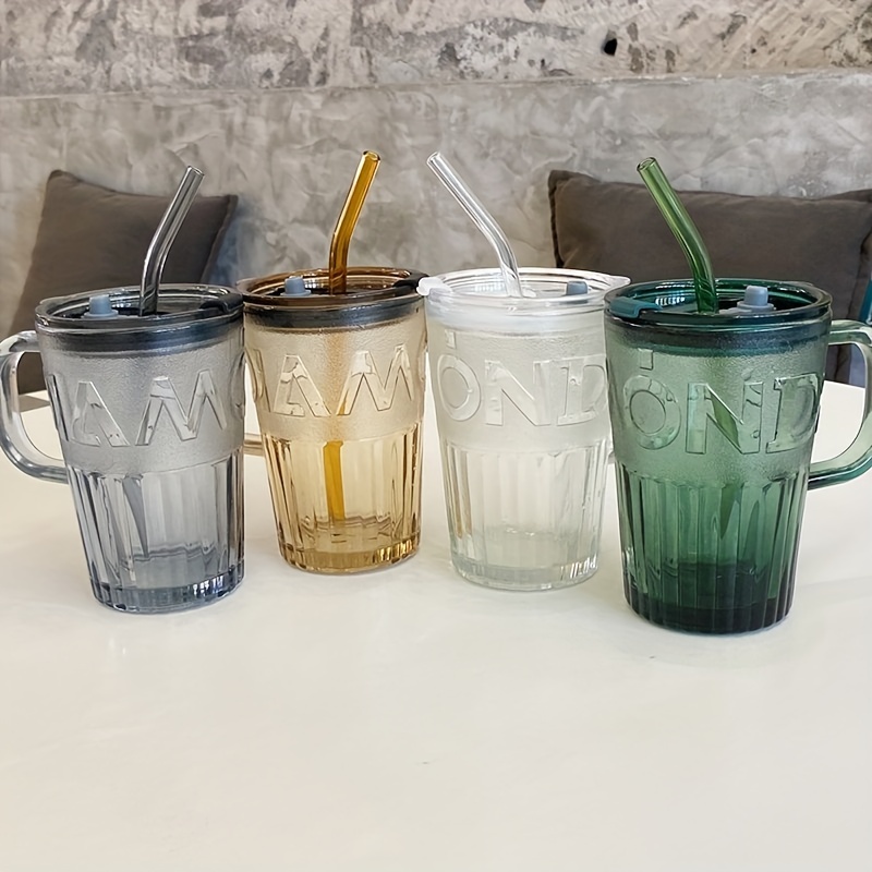 Personalized Glass Cups With Lids And Straws,Personalized Iced Tea  Glasses,Custom Clear Drinking Gla…See more Personalized Glass Cups With  Lids And