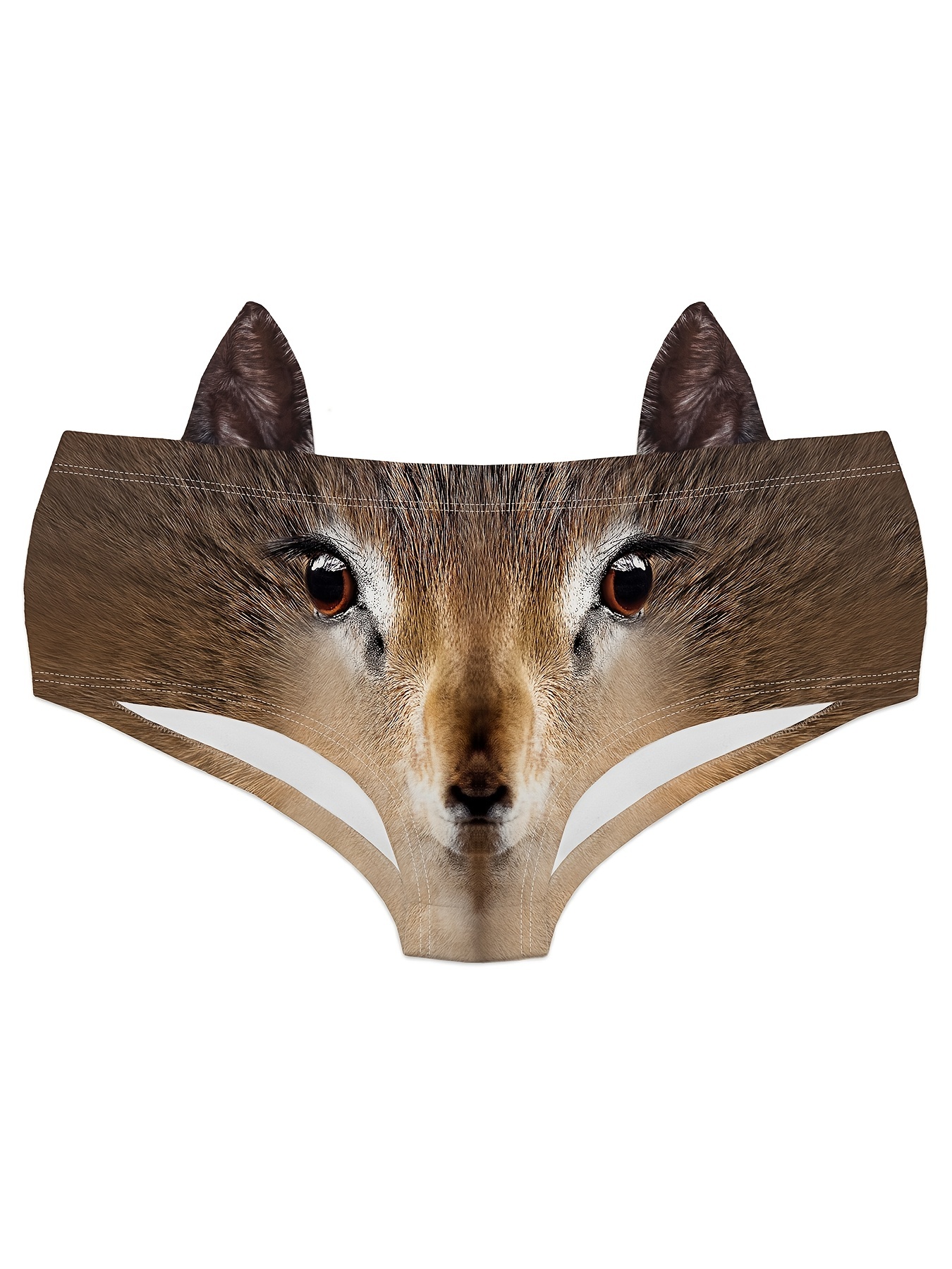 Hamrank Women's Funny Underwear Animal 3D Print Briefs Sexy