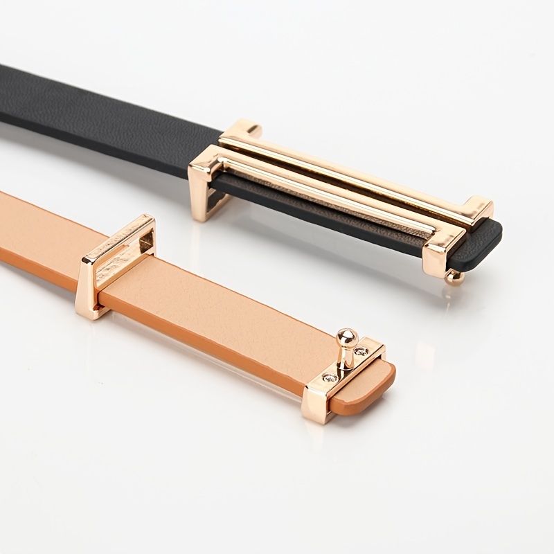 Ceinture Fine Femme Noire - Taille Réglable - Modèle Skinny - Neuf Sans étiquette