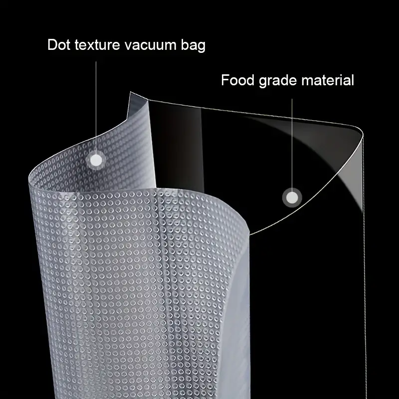12cm 15cm 20cm 25cm 28cm Textured Vacuum Food Sealer Vac Bags Rolls Food  Storage