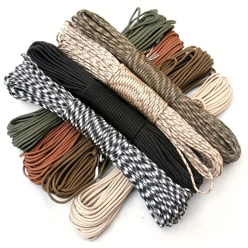 Grenhaven Tear-Proof Paracord Rope for Outdoor DIY Manual Braiding