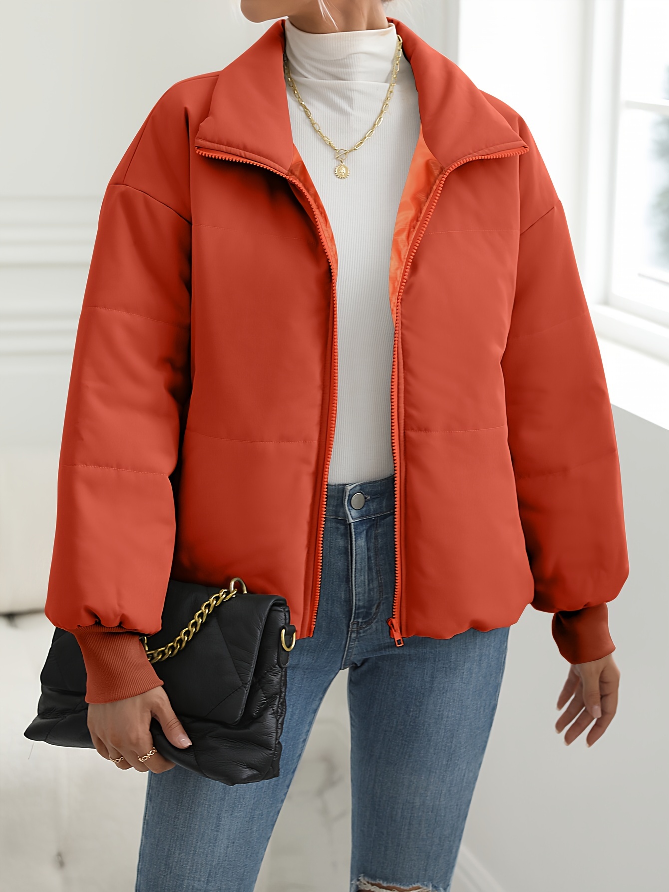 Coral winter outlet coat