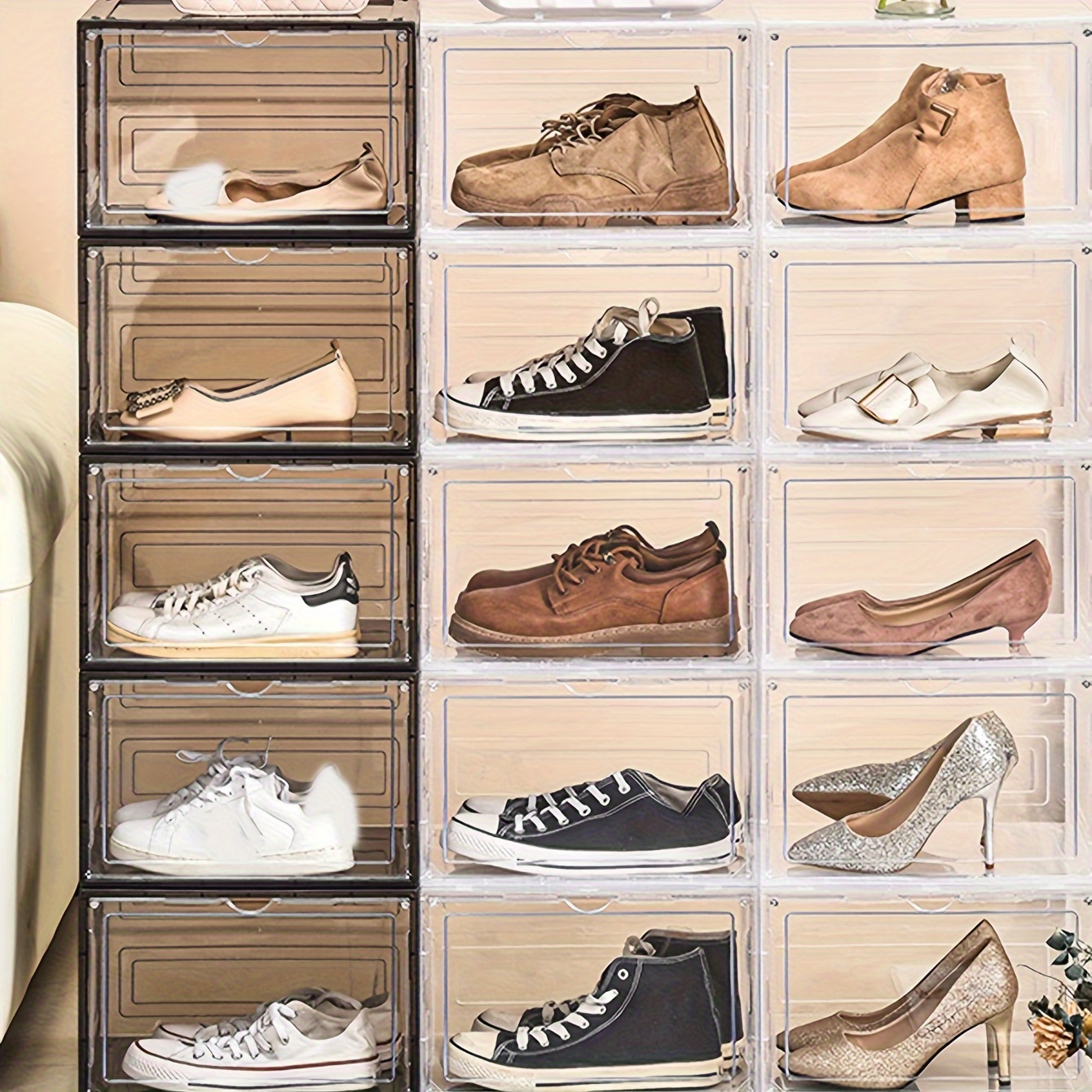 Almacenamiento De Cajas De Zapatos - Temu