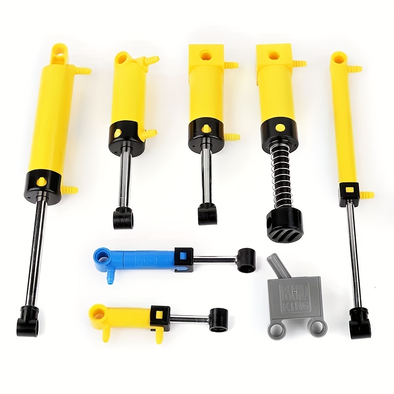 

Technic Parts, Pneumatic Kits With Pneumatic Pump Small (6l) V2 Building Blocks With Reinforced Cylinder, Air Pump Push Rod Switch Piston, Air Pipe Pneumatic Fittings Toy Christmas Gift