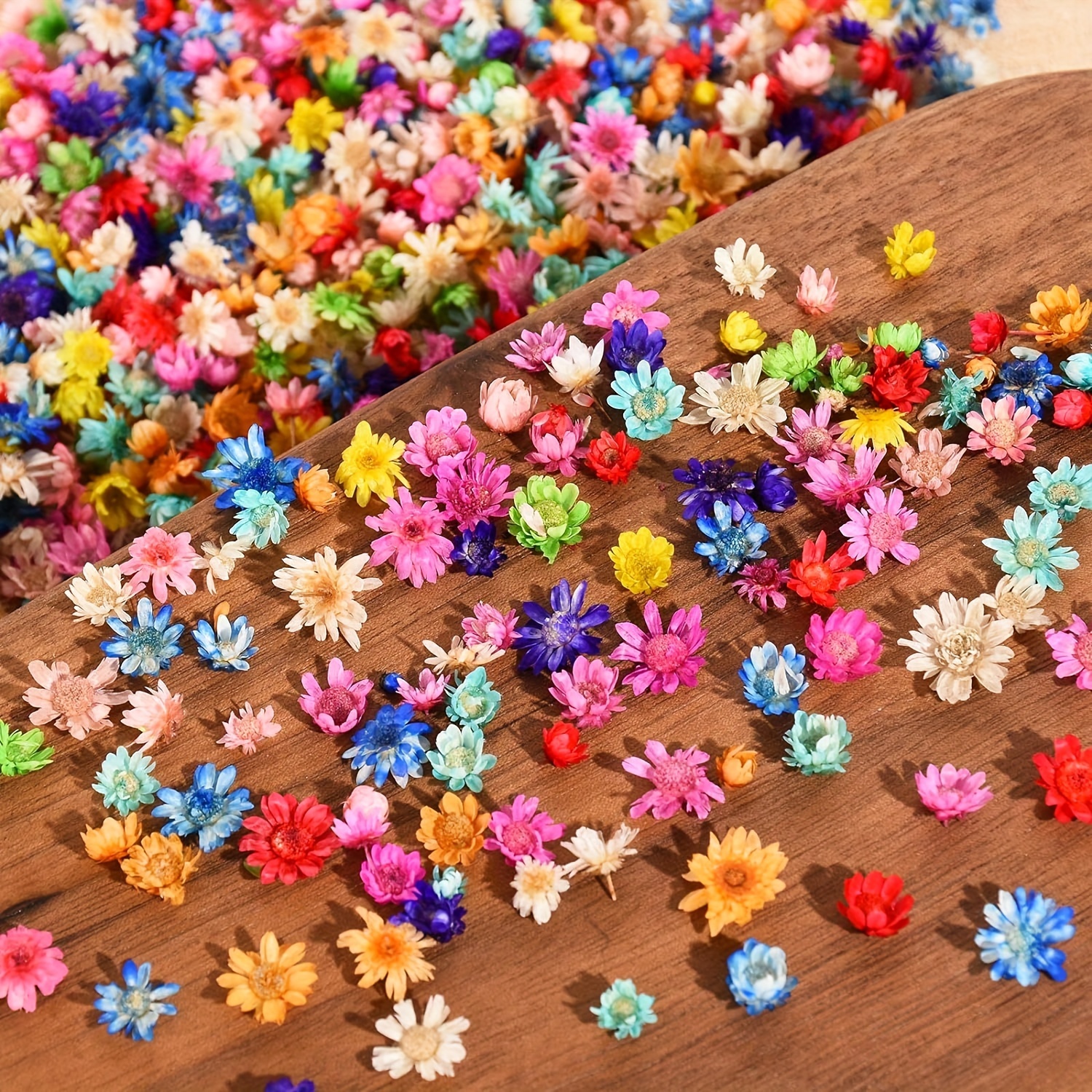 

140pcs Small Craft Resin Dried Flowers - Small Dried Flowers For Nails, Natural Real Dry Embossing Bulk, Suitable For Diy Jewelry Earrings Epoxy Resin Molds, Candle Making, Soap Making