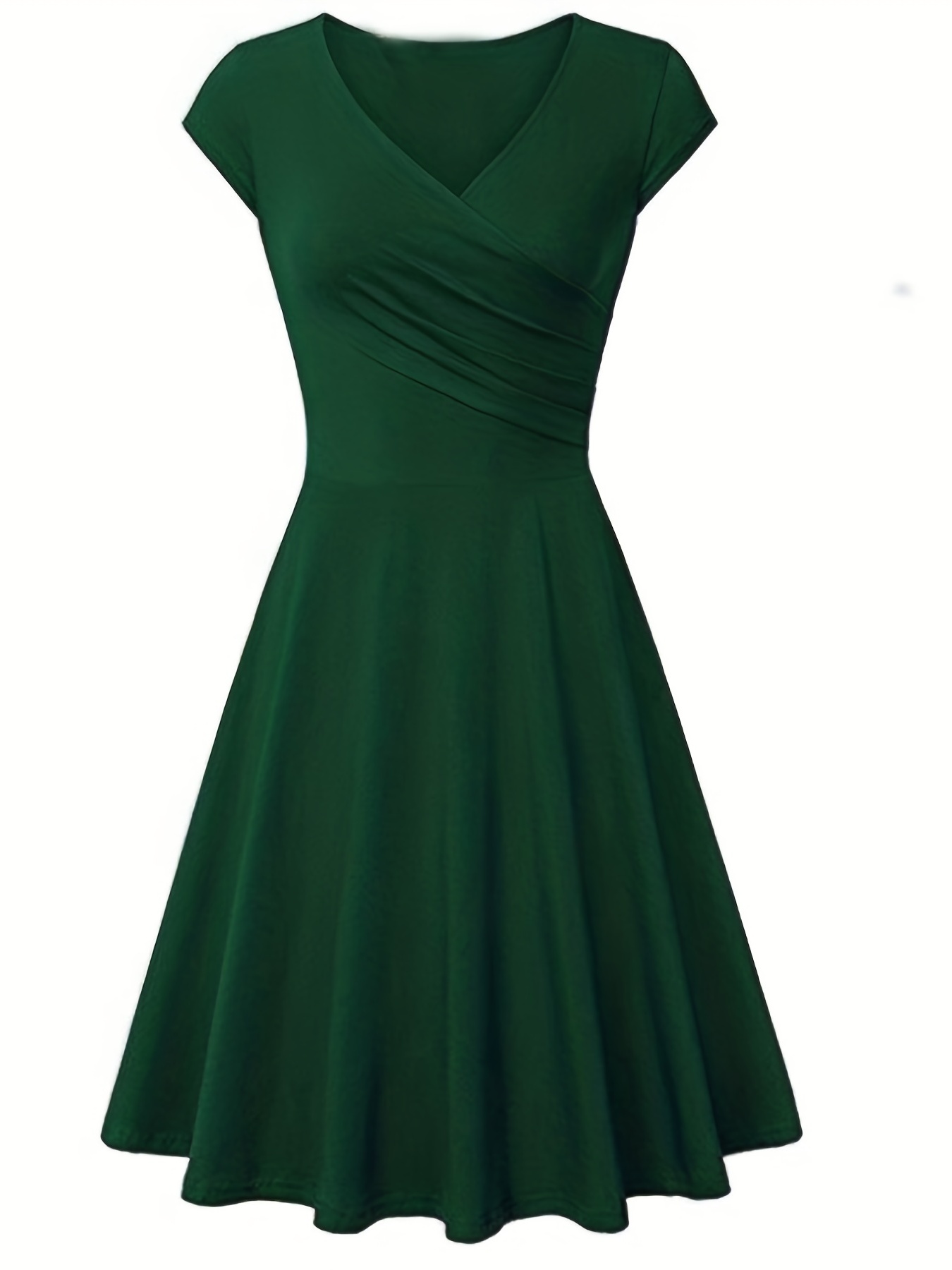 slim fit dress slacks Lady Black Tie - Leanne Midi Dress - Emerald Green