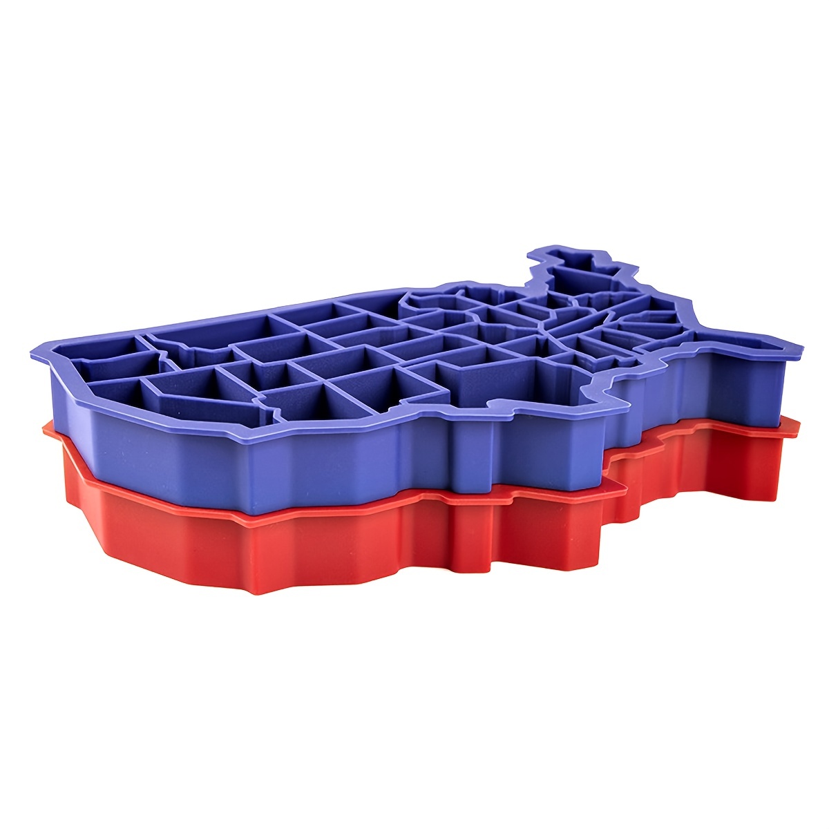 American Map Shaped Ice Cube Tray Silicone Ice Mold Reusable - Temu