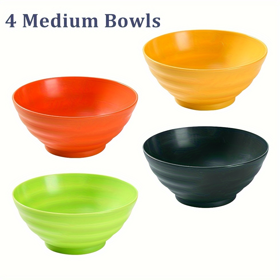 Plastic Grain Bowl, Kitchen Reusable Bowl, Rice Bowl For Soup