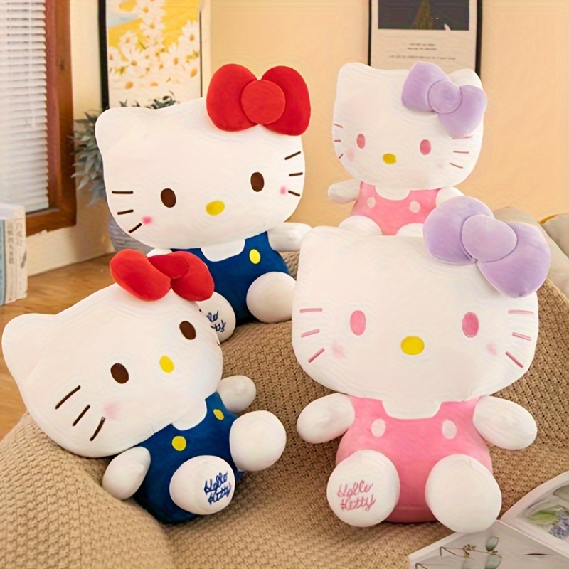 Hello Kitty Plush Toys - Kawaii Cute Cartoon Kitty Soft Stuffed