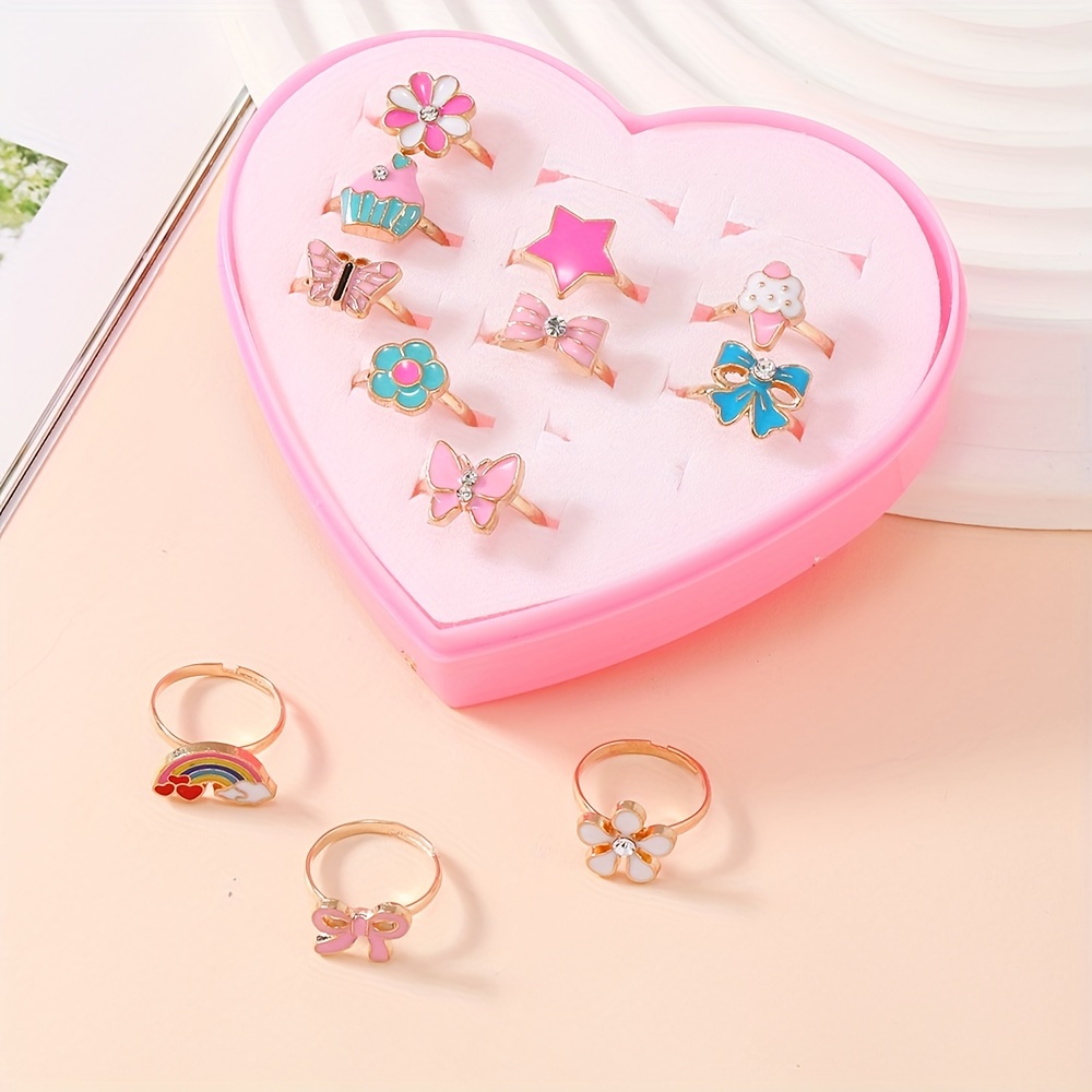 4pcs Fashion Butterfly Simple Rings Set For Women Girls Jewelry Gifts  Accessories Female Adjustable Index Finger Ring - Rings - AliExpress