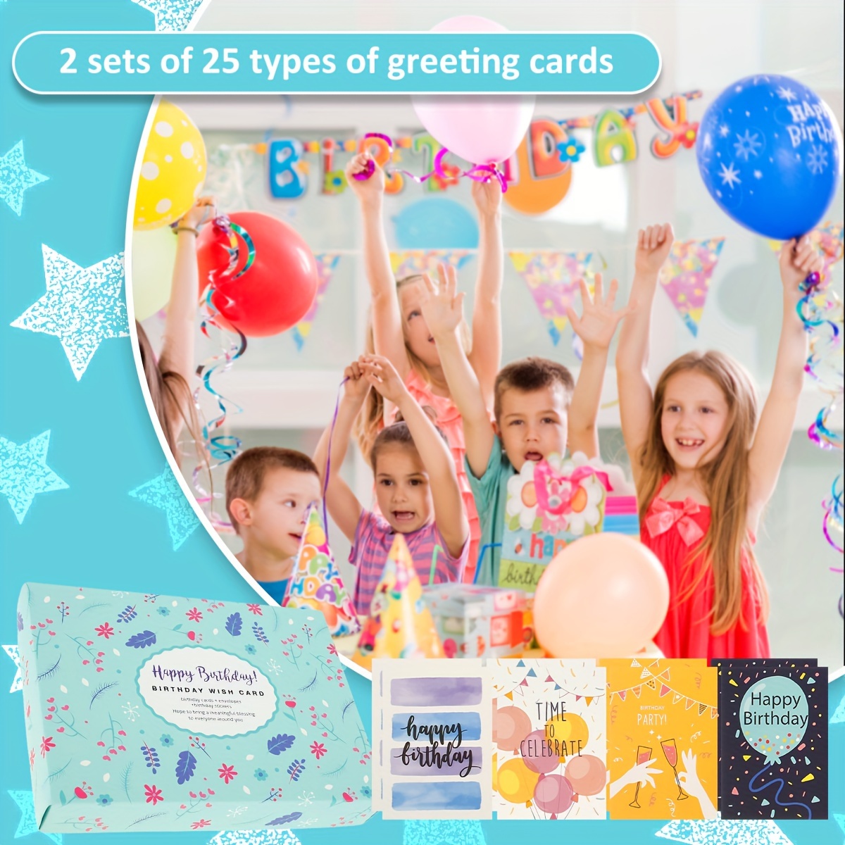 Party Assorted Greeting Cards