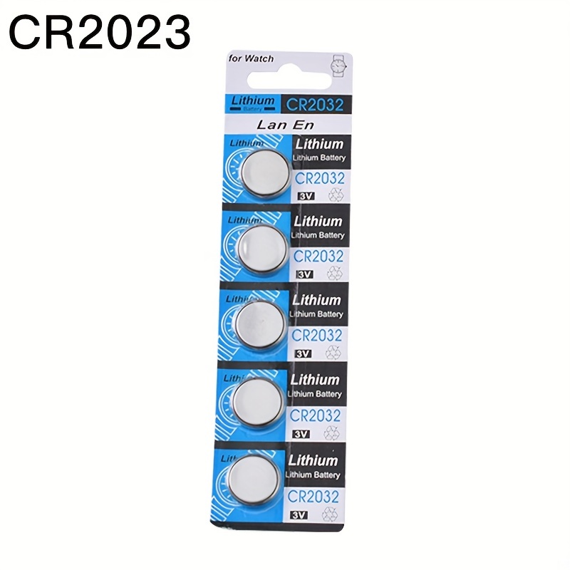 EEMB CR2032 Batterie au Lithium 3 V Li-MnO₂ Pile Bouton 2032 Batterie  DL2032, ECR2032, LM2032 240mAh Compatible pour Porte-clés, télécommande de
