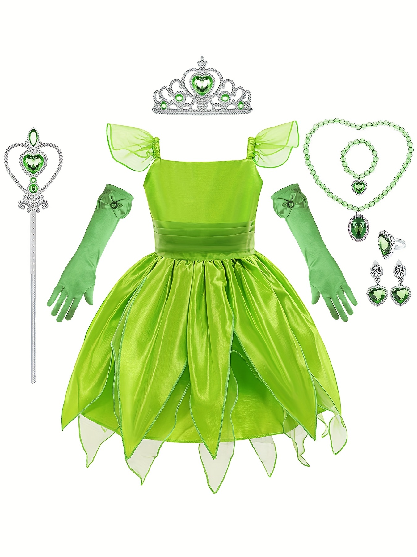 Robe de soirée princesse Encanto Disney pour filles, costume