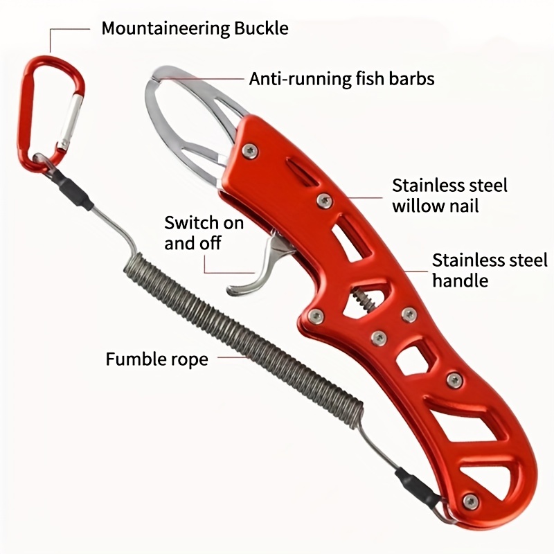 Premium Stainless Steel Fishing Tools Kit Carabiner Spring - Temu Canada